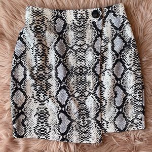 SHEIN Snake Print Skirt